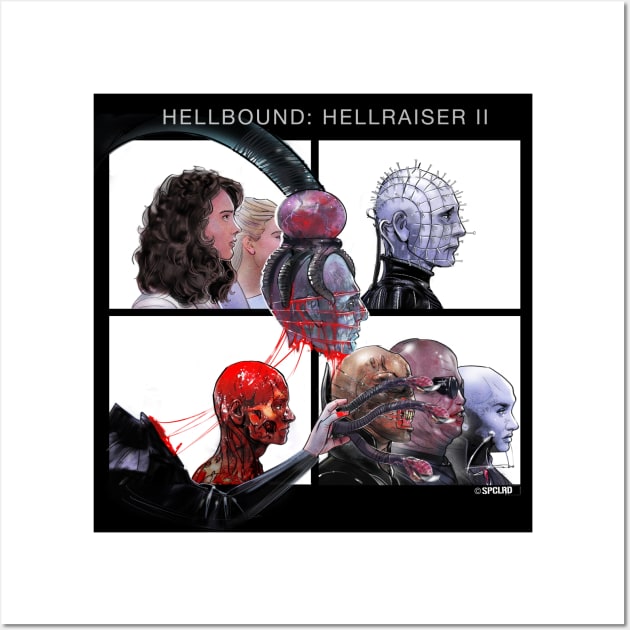 Hellbound: Hellraiser II Wall Art by spacelord